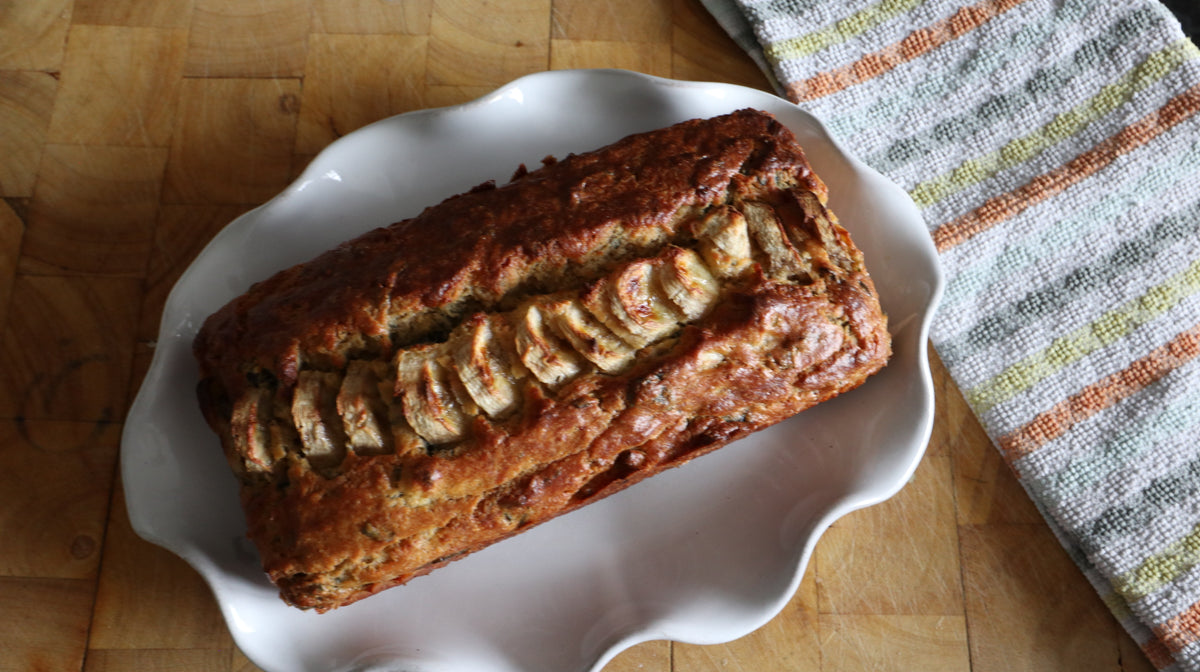 Seaweed Banana Bread