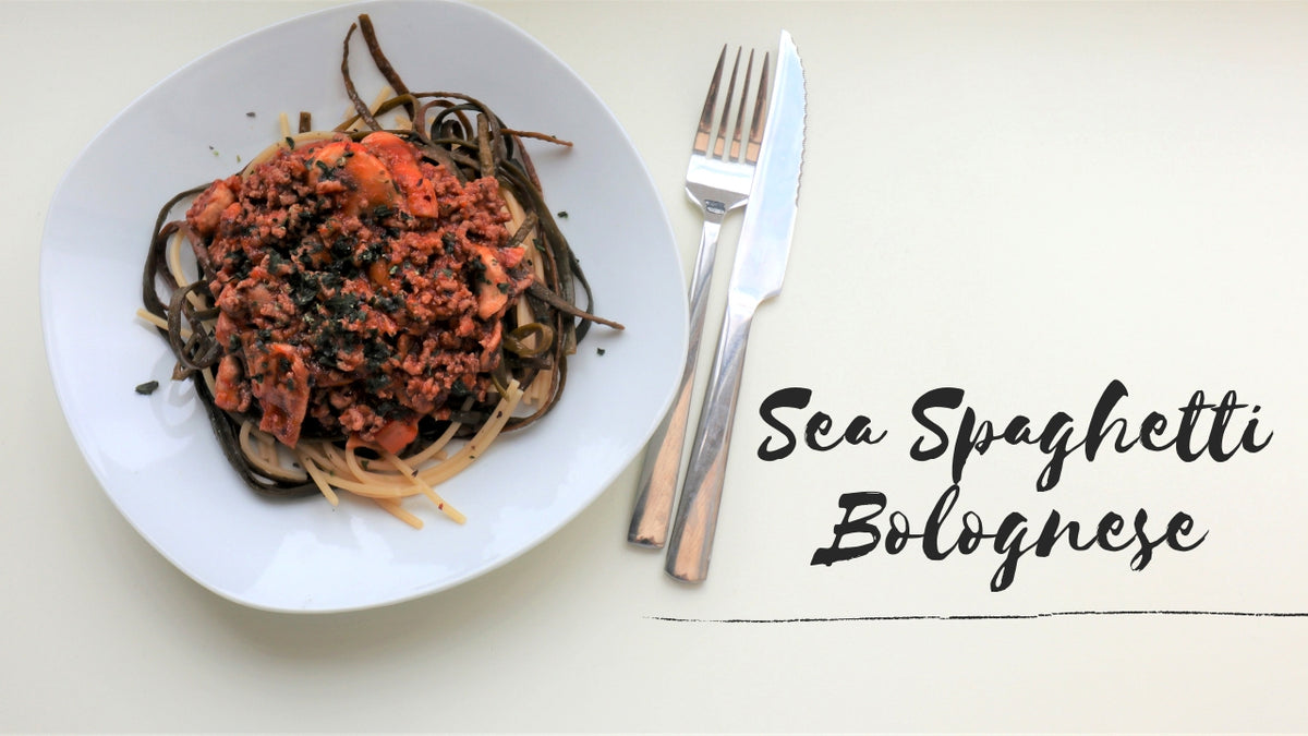 sea spaghetti bolognese