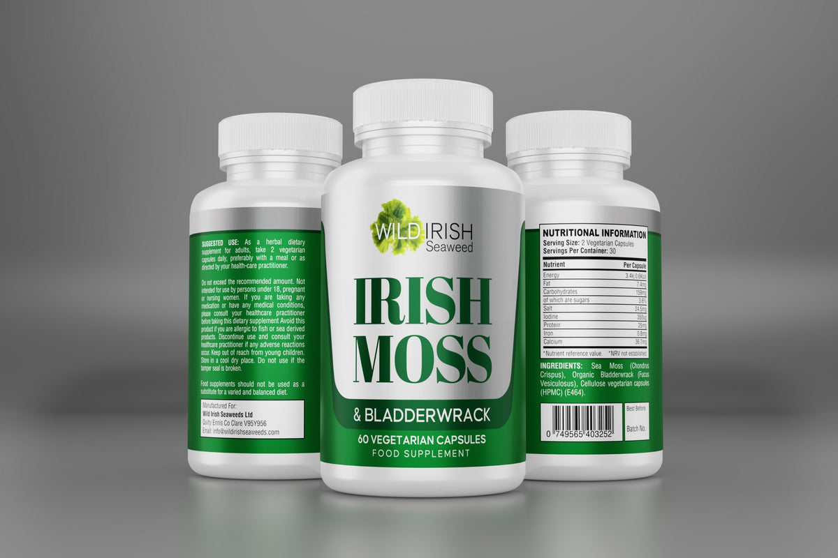 Seamoss & Bladderwrack Capsules